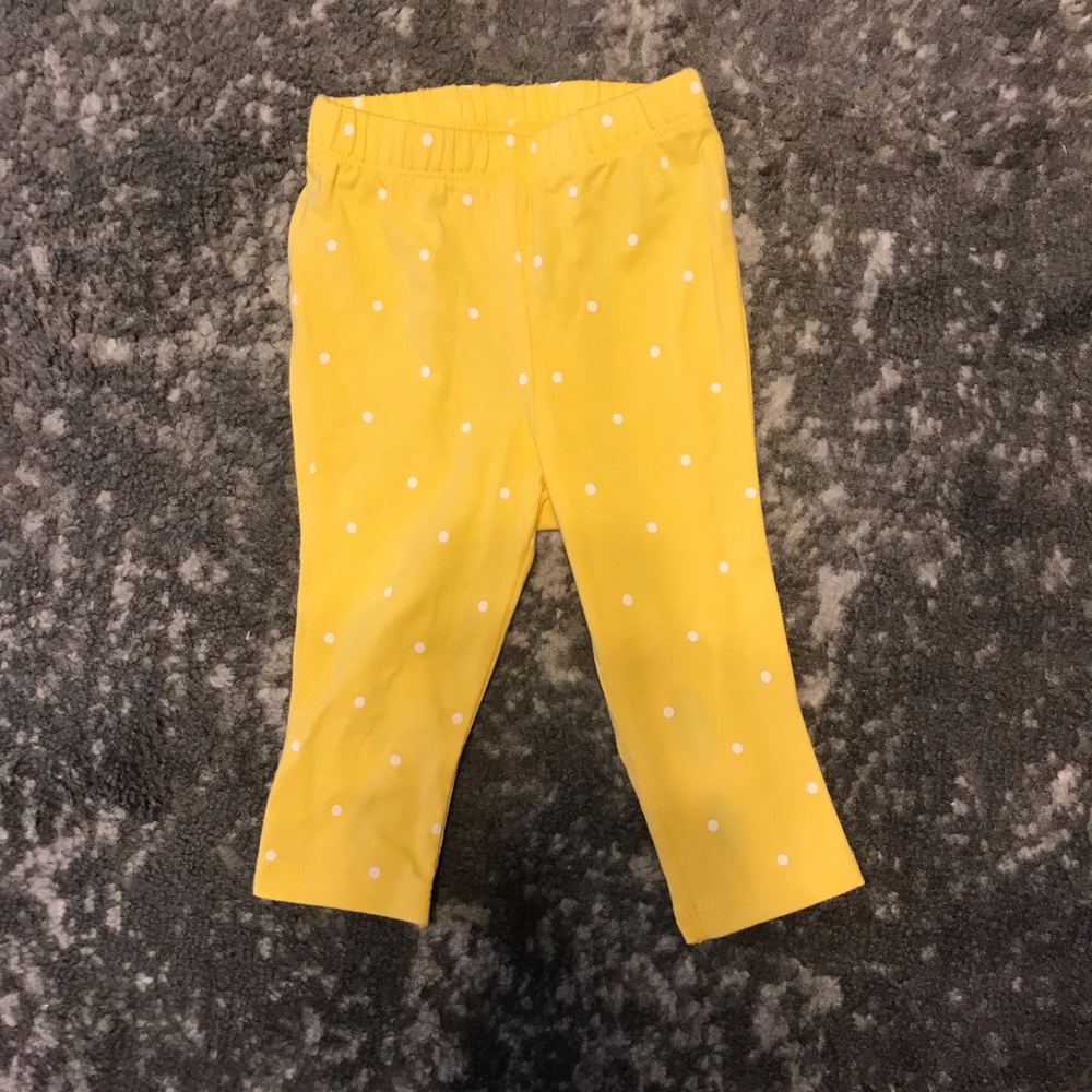 Baby Yellow Polkadot Pants